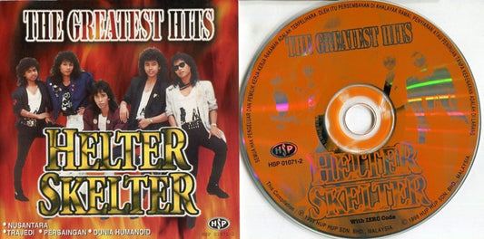 Malaysia Malay Rock Band Helter Skelter Greatest Hits Hup Hup CD FCS1460
