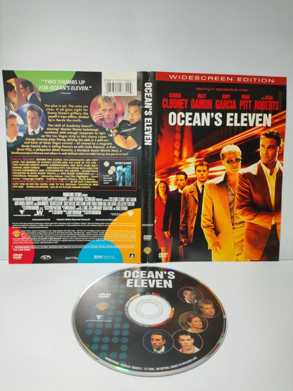 Movie Ocean's Eleven DVD Disc & Cover Region 3 (NO Case) (DC002)