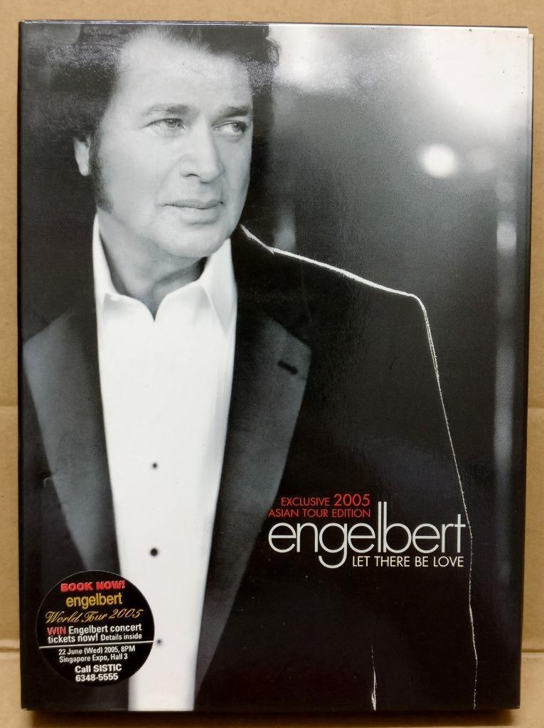 Engelbert Exclusive 2005 Asian Tour Mega Rare Singapore Only 2x CD + DVD FCBL095