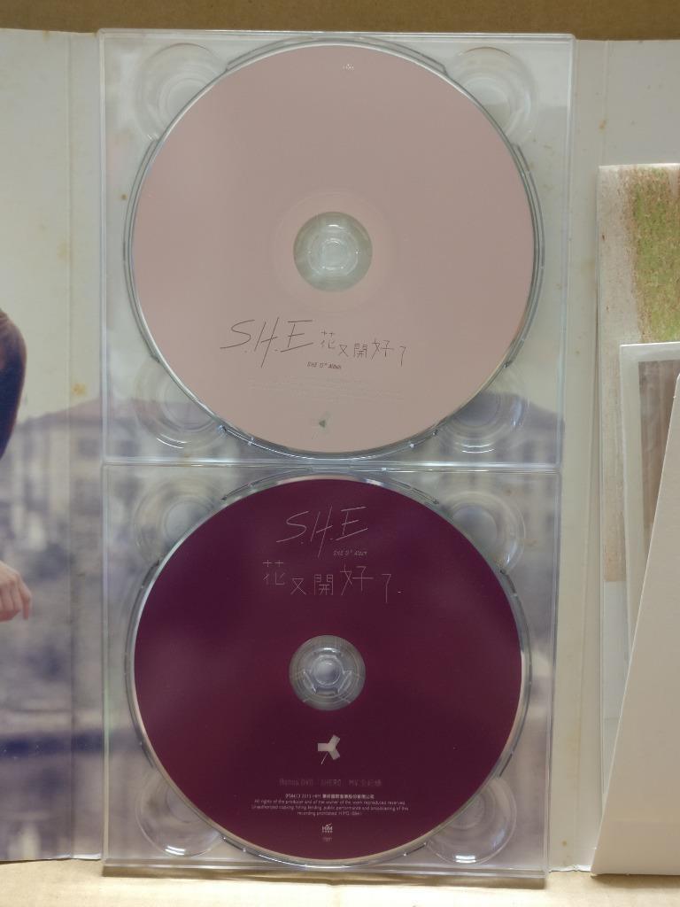 Taiwan S.H.E. Hebe Selina Ella 任家萱 田馥甄 陈嘉桦 花又开好了 2012 Chinese CD + DVD FCBL152
