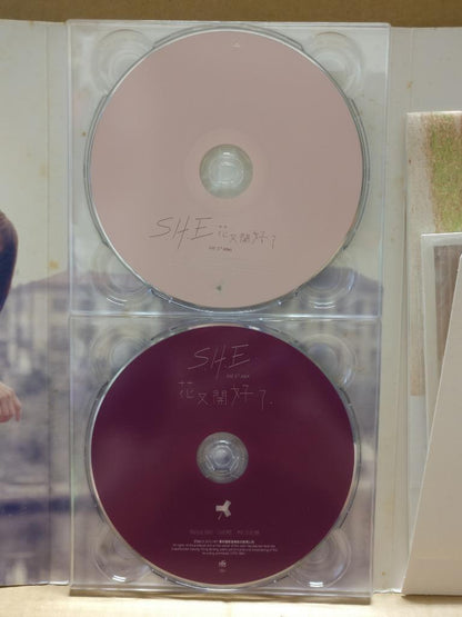 Taiwan S.H.E. Hebe Selina Ella 任家萱 田馥甄 陈嘉桦 花又开好了 2012 Chinese CD + DVD FCBL152