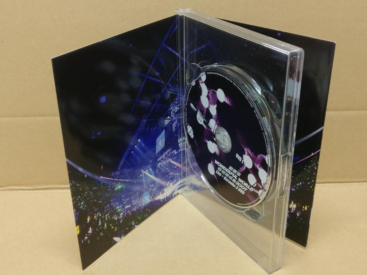 Hong Kong Andy Lau 劉德華 刘德华 Wonderful World 2008 Concert Karaoke 3x DVD FCBL024
