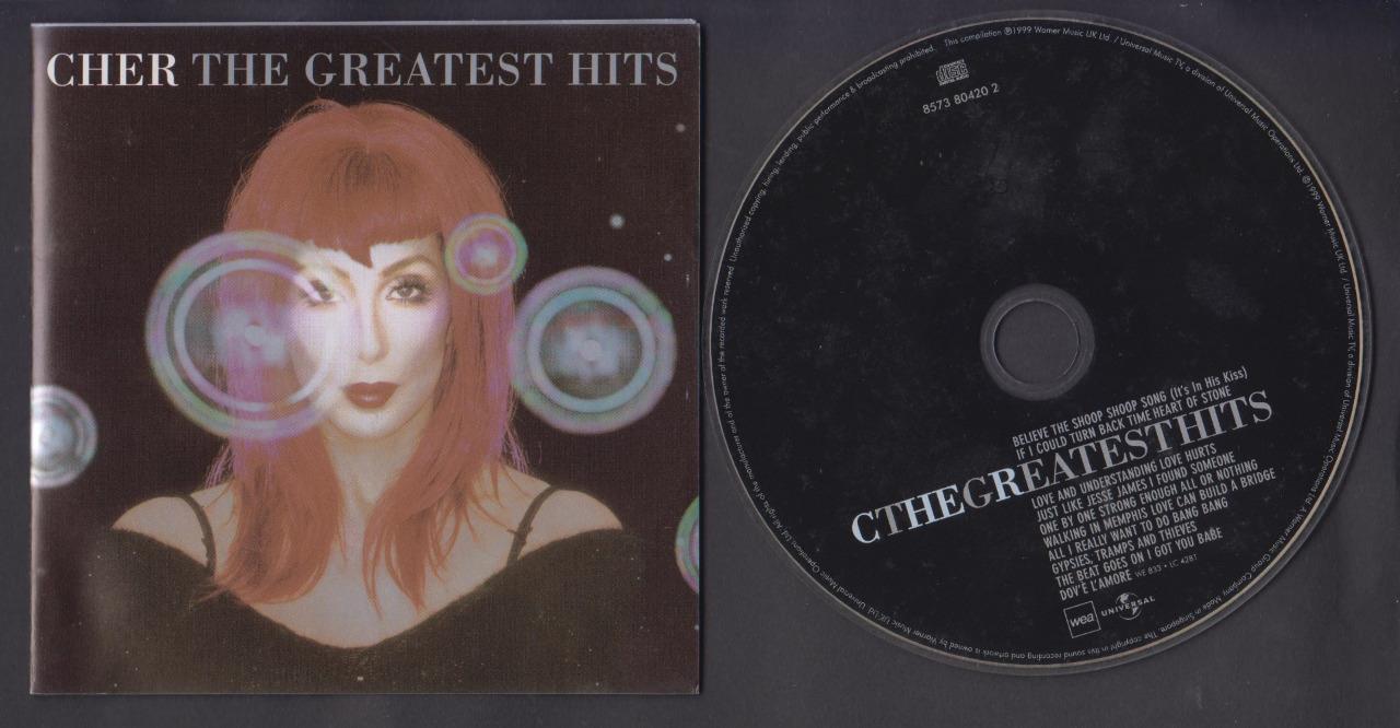 CHER The Greatest Hits 1999 Warner Music Singapore CD FCS6943
