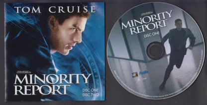 Movie Minority Report Tom Cruise Mega Rare Singapore Video CD 3x VCD FCS6542/3