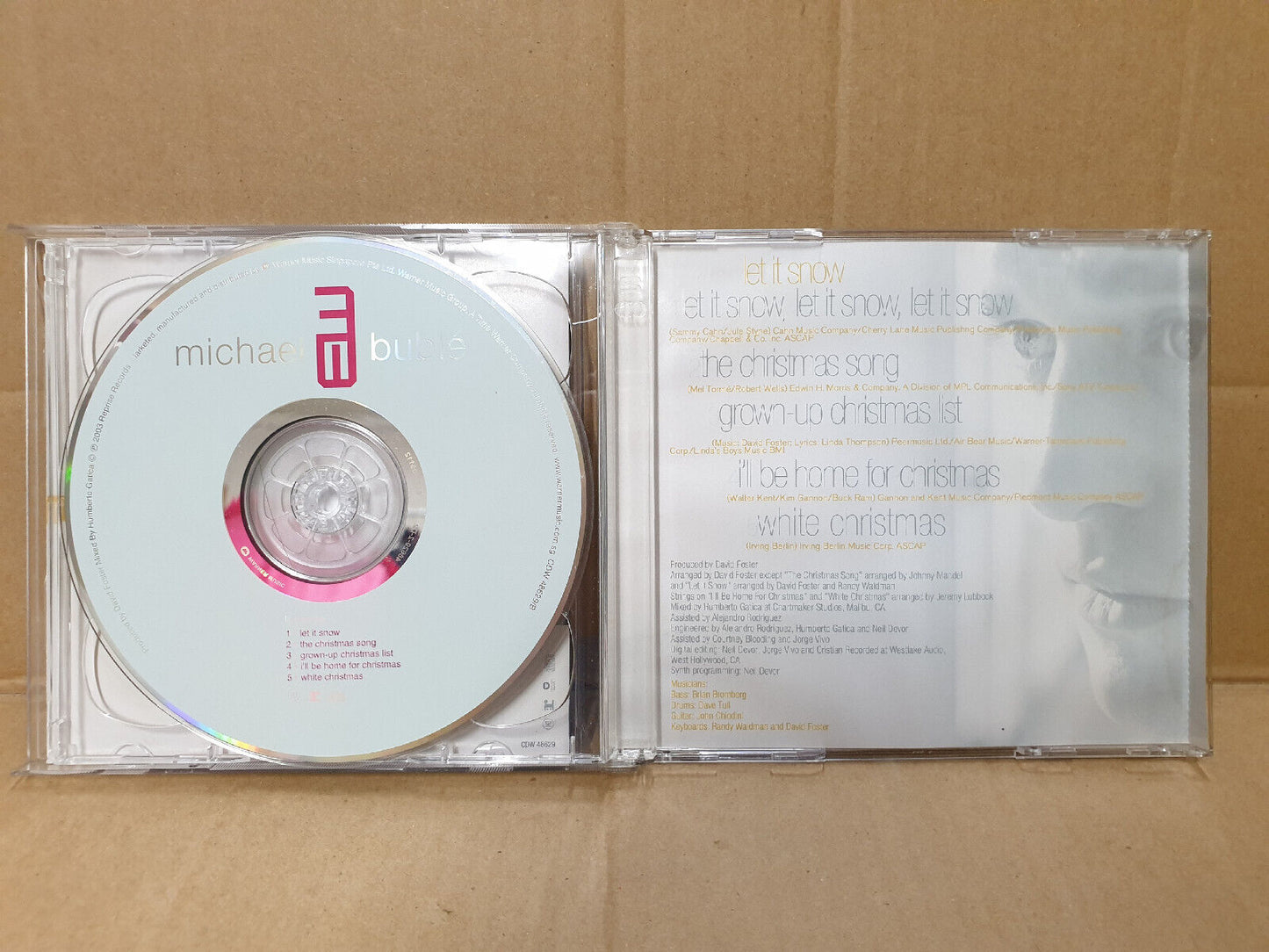 Michael Buble Let It Snow Fever Moondance 2003 English Singapore 2x CD (FCB2534)