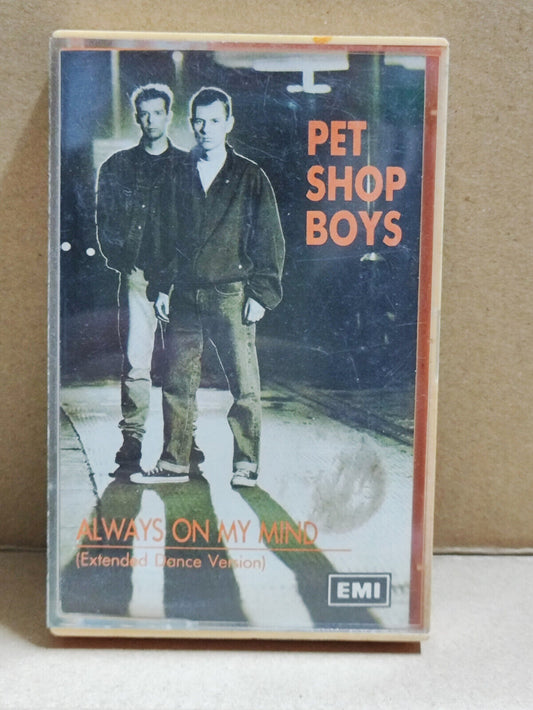 AMM68 PET SHOP BOYS ALWAYS ON MY MIND 1987 ENGLISH MALAYSIA CASSETTE (CS2271)
