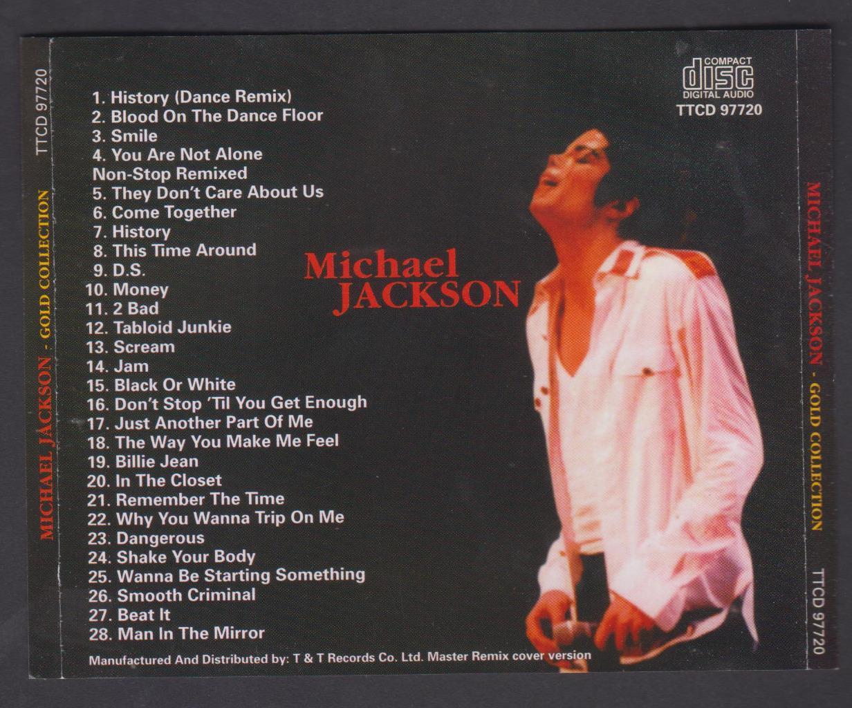 Michael Jackson On Cover Gold Collection Singapore CD FCS6074