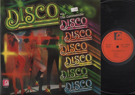Rare Disco Dance Music Play by The Commanche Band Abba Bee Gees Song LP CLP4447