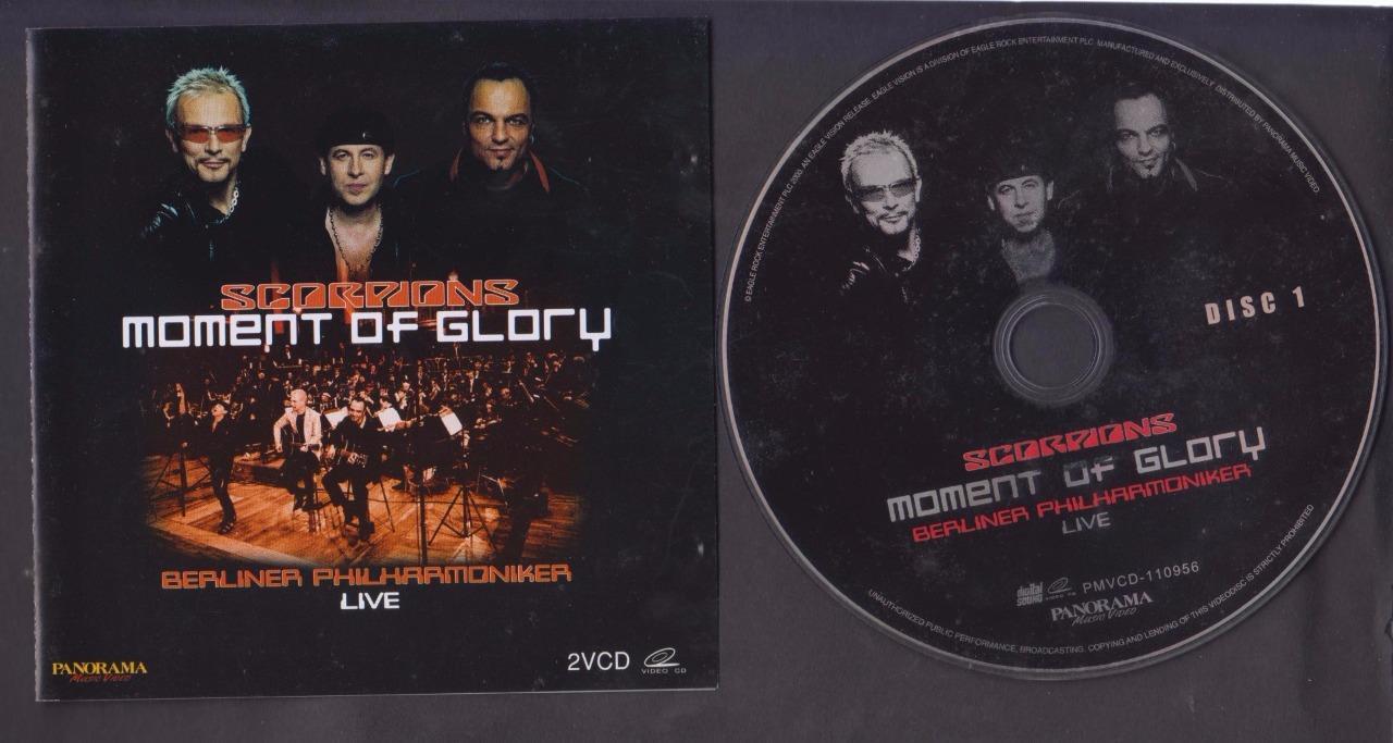 Rare Scorpions Moment Of Glory Live Hong Kong 2x VCD Video CD FCS7031