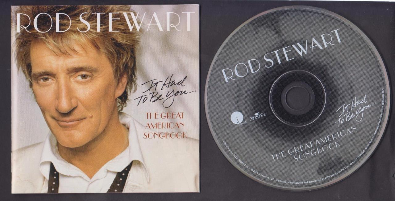 Mega Rare Rod Stewart It Had To Be You 2002 Singapore CD FCS7023