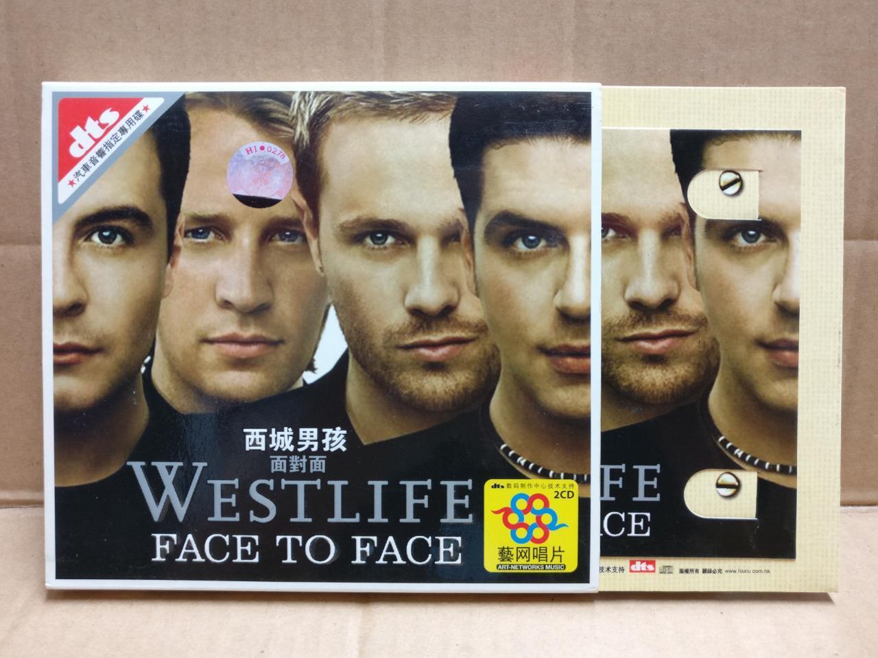 Westlife Face To Face FOR CAR DSD 2005 Singapore English 2x CD FCB2273