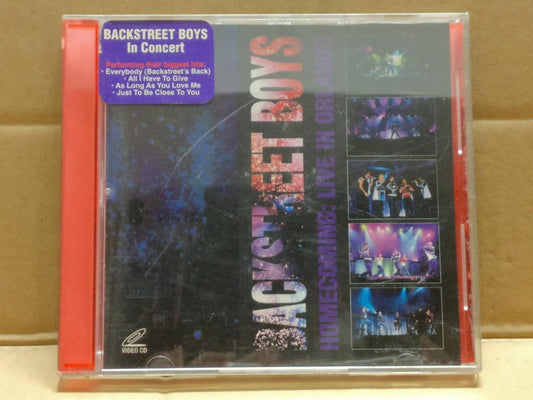 Backstreet Boys BSB Homecoming Orlando 1999 Rare Singapore Video CD VCD FCB2062