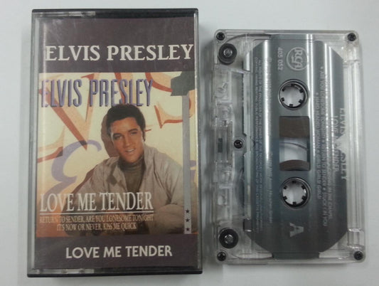 Mega Rare Elvis Presley Love Me Tender 1989 Malaysia Cassette CS1176