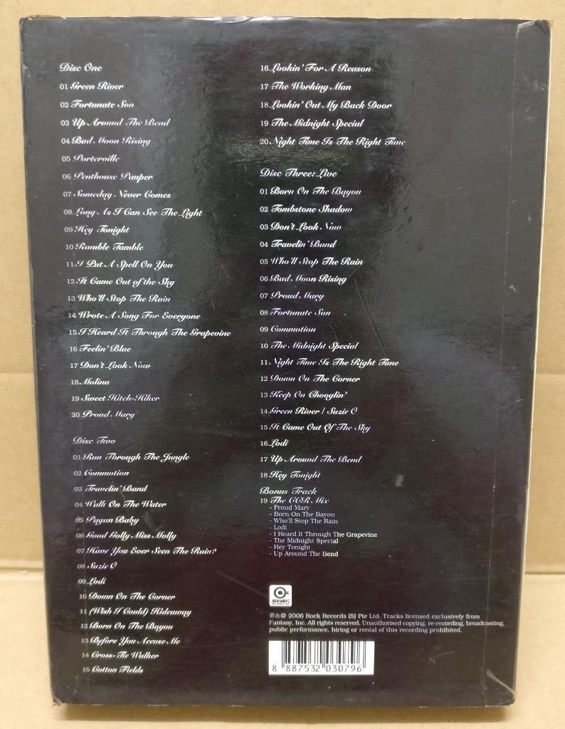 CCR Creedence Clearwater Revival Platinum 2006 Mega Rare Singapore 3x CD FCBL110
