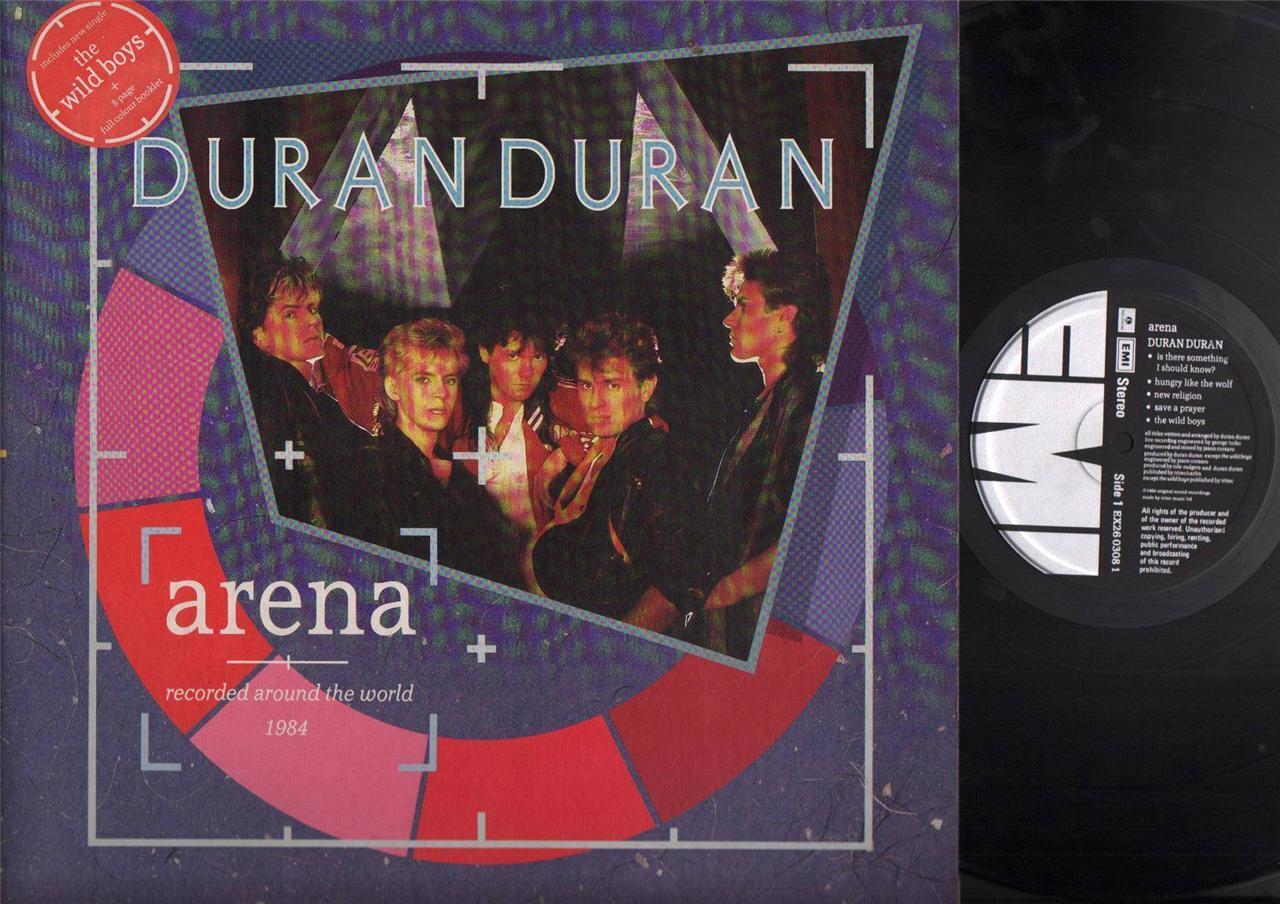 Duran Duran Band Arena 1984 G/F Mega Rare EMI Singapore 12" LP ELP2014