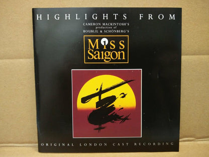 Miss Saigon Movie OST Alain Boublil Claude-Michel Schönberg Germany CD FCS8329