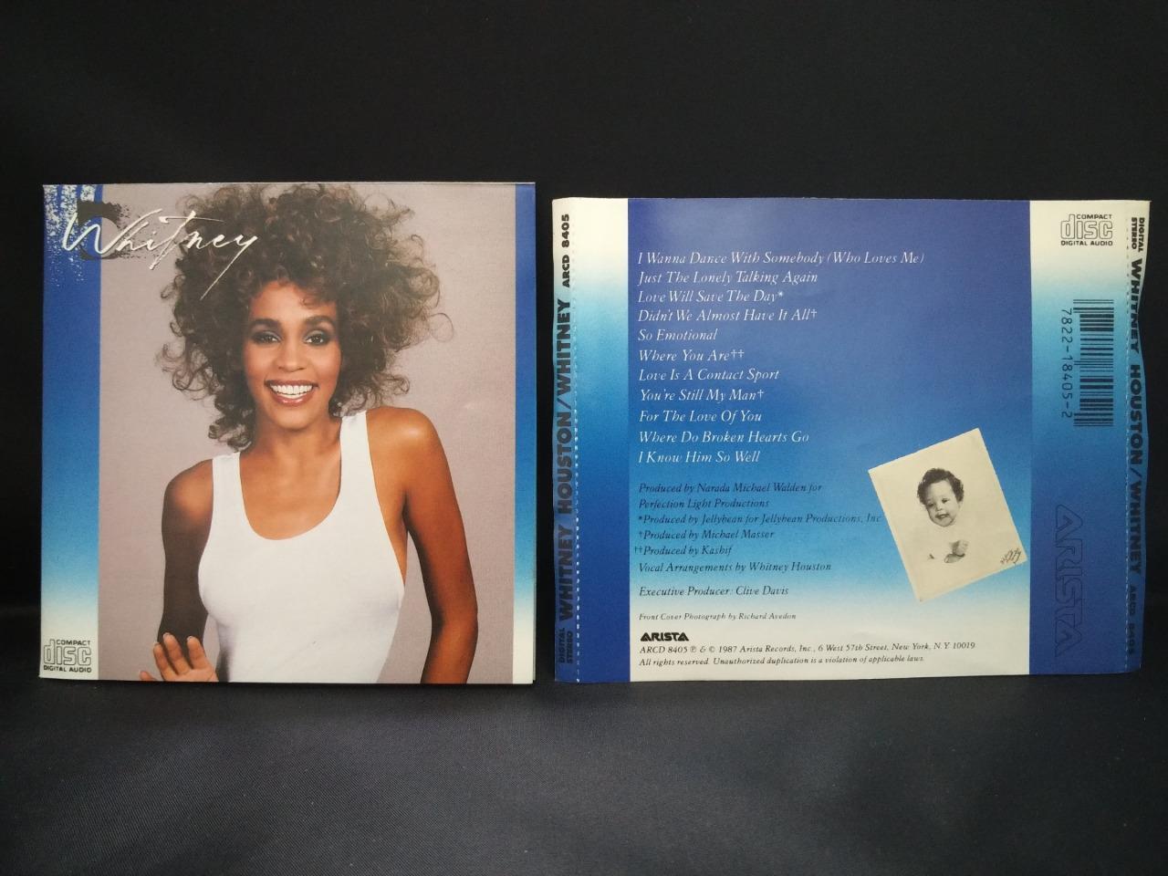 Whitney Houston Whitney 1987 Rare Made In Japan Disc CD FCS8071