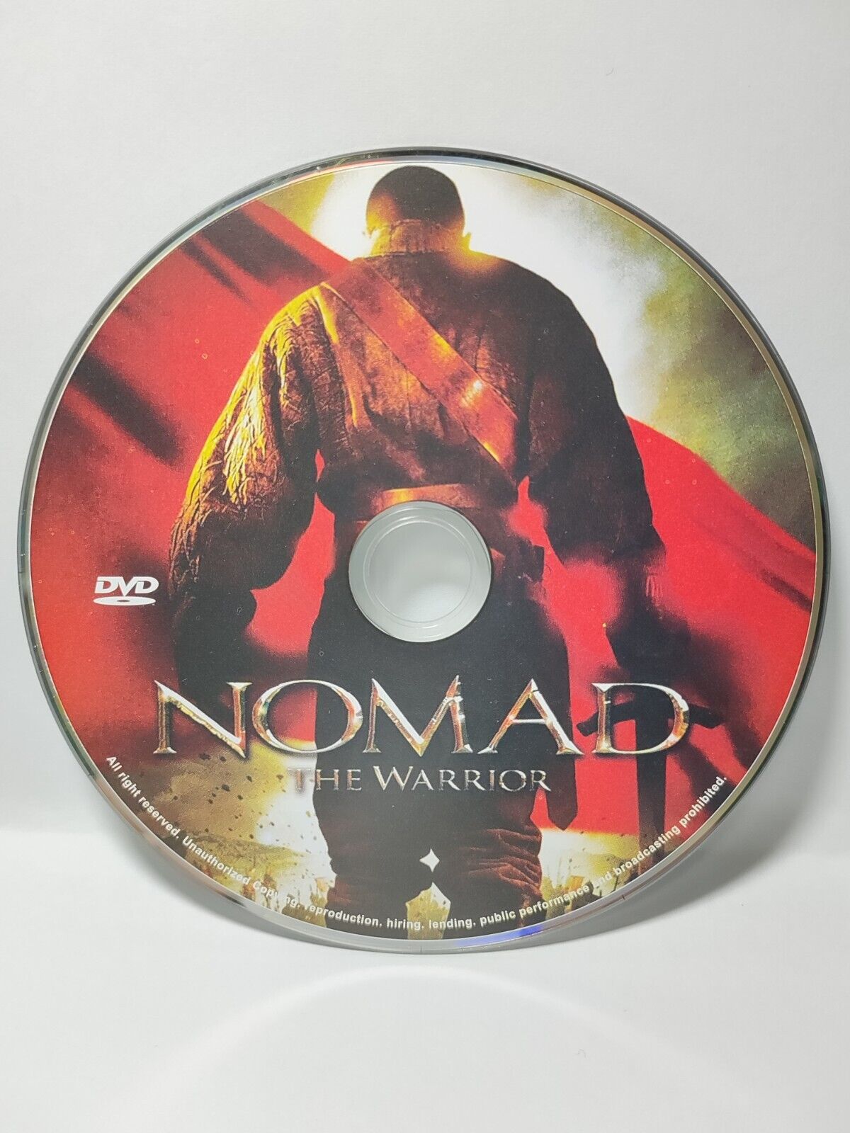 Nomad: The Warrior Movie - DVD Disc Only NO Case & Art Work Cover (SD109)