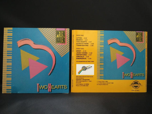 Peter Kater Two Hearts 1986 USA CD FCS8089