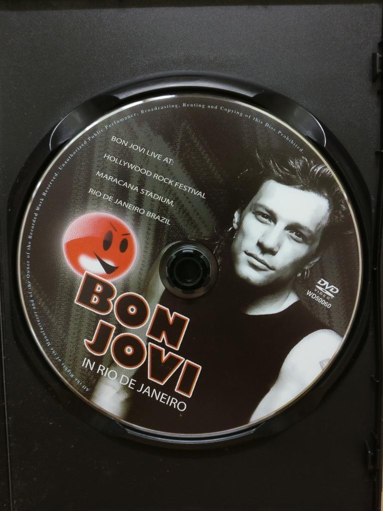 Bon Jovi In Rio De Janeiro Concert Mega Rare Malaysia DVD FCBL083