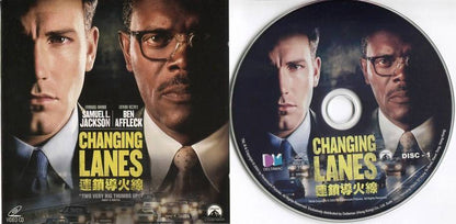 Movie Changing Lanes Ben Affleck Samuel L 2004 Rare Hong Kong 2x VCD FCS4820