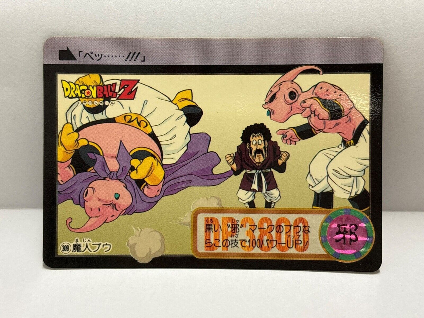 Dragon Ball Z Cards (309) Carddass Card Bandai 1995 (ZZ223)
