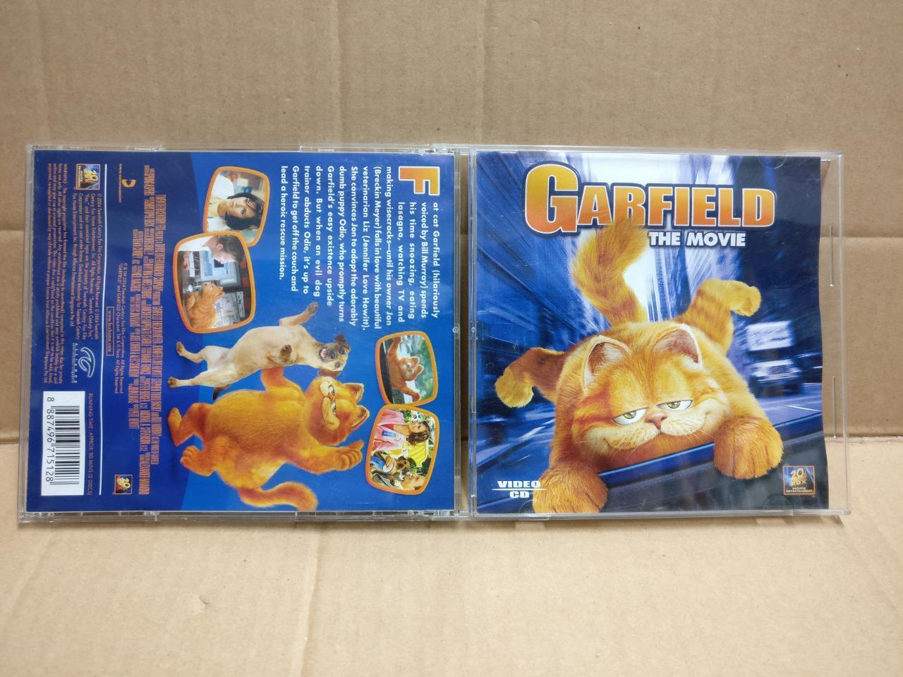 Garfield The Movie Cartoon Animation Comedy Singapore Video 2x VCD FCB2311