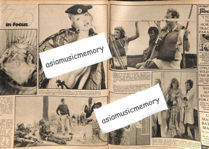 Vintage Pix People Magazine 1975 Valerie Perrine Sexy Evel Knievel (MZ091)