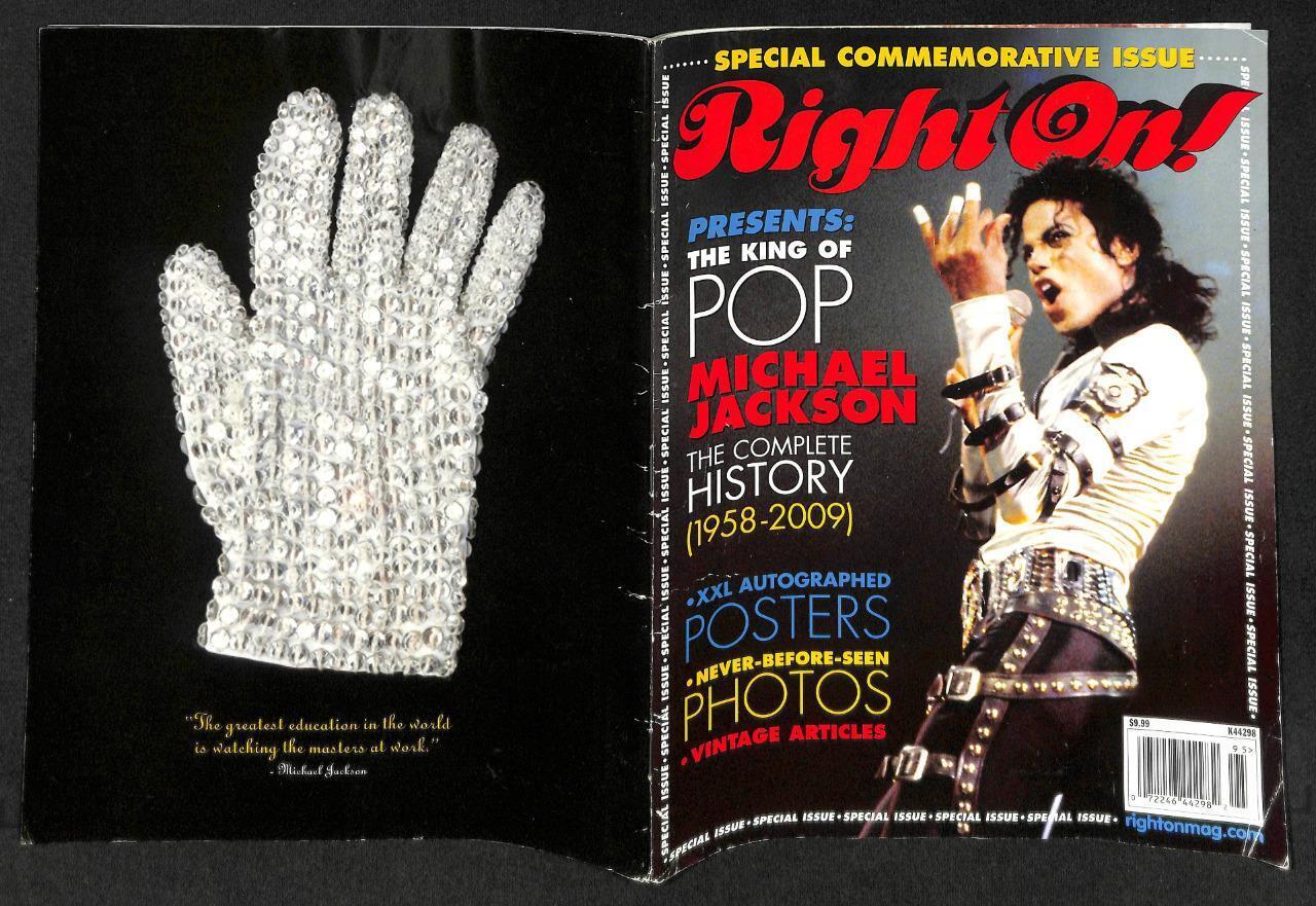 Vintage Special Commemorative 1958-2009 Michael Jackson MJ Magazine (MZ025)