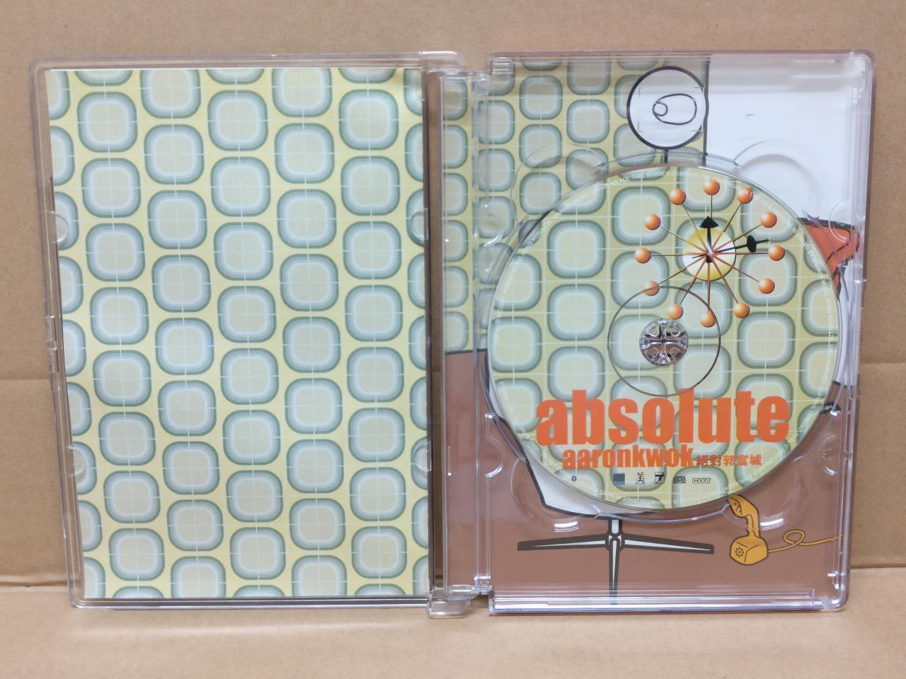 Hong Kong Aaron Kwok Guo Fu Cheng 郭富城 Absolute 绝对 2001 Chinese CD FCBL023