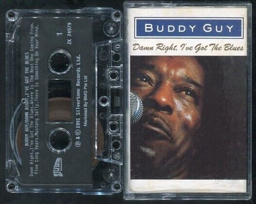 Buddy Guy Damn Right, I've Got the Blues 1991 Singapore Cassette 卡帶 磁帶 CS467