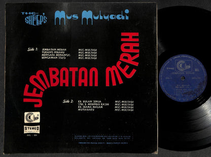 Rare Indonesia Malay Mus Mulyadi & The Sheep's Band Jembatan Merah 12" LP MLP539