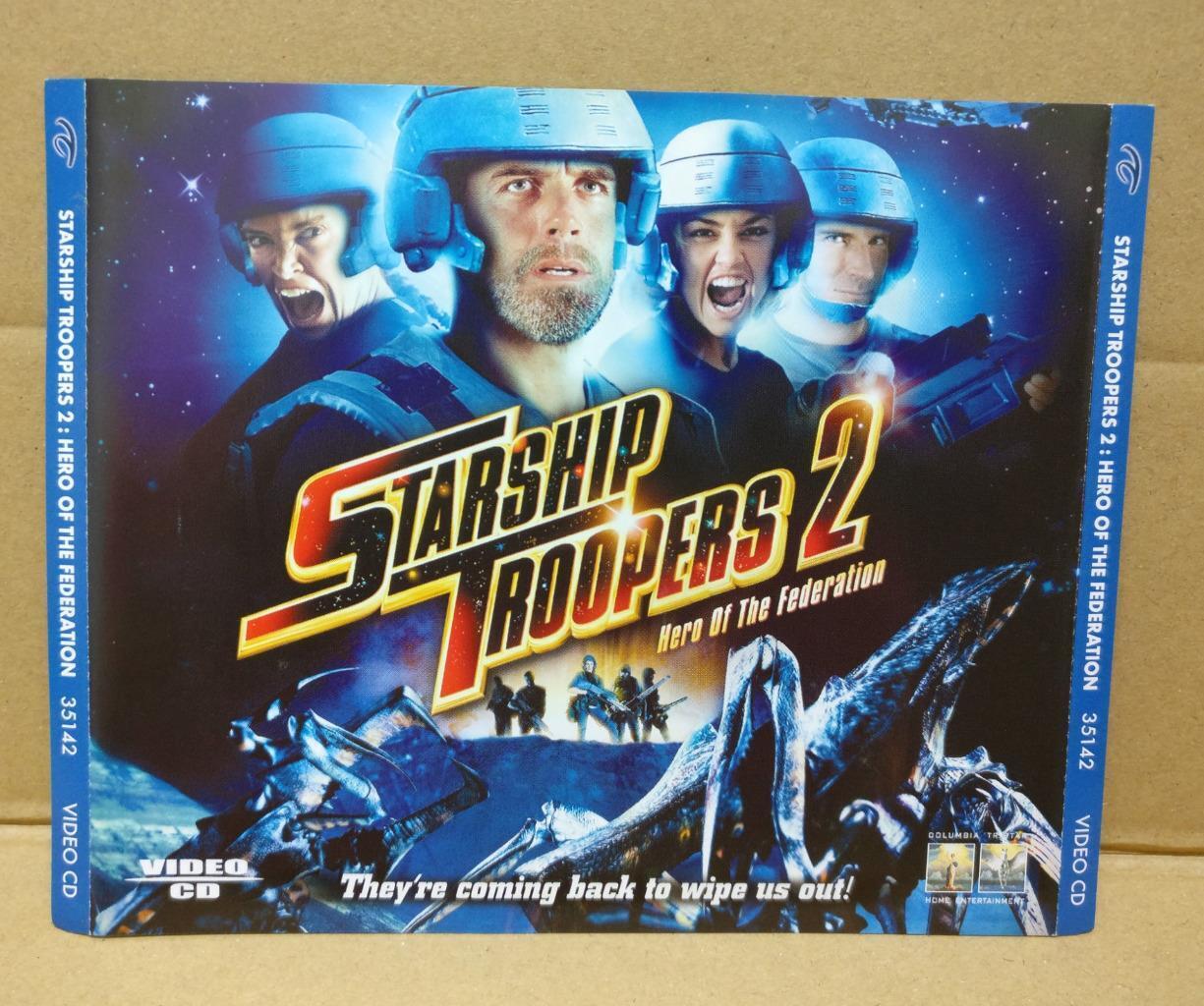 Movie Starship Troopers 2 Richard Burgi Lawrence M. Singapore 2x VCD FCS8282