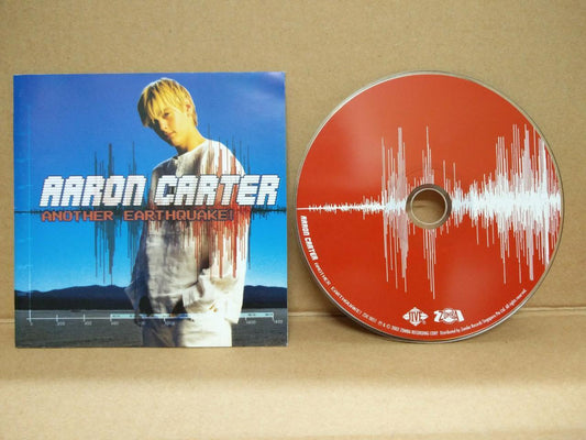 Aaron Carter Another Earthquake! 2002 Mega Rare Singapore CD FCS8710