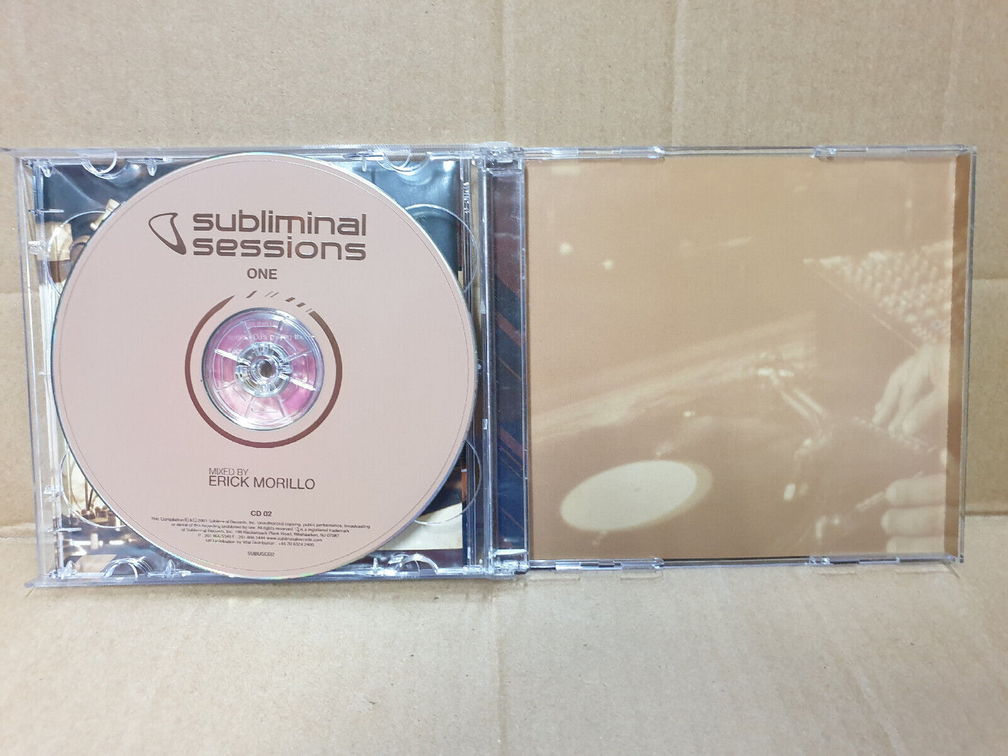 Subliminal Sessions Mixed By Erick Morillo English UK 2x CD (FCB2526)