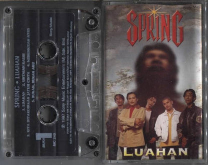 Mega Rare Malay Rock Band Spring 1997 Luahan Sony Music Malaysia Cassette CS964