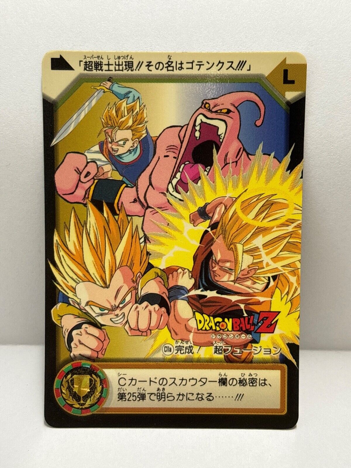 Dragon Ball Z Cards (C11a) Carddass Card Bandai 1995 (ZZ221)