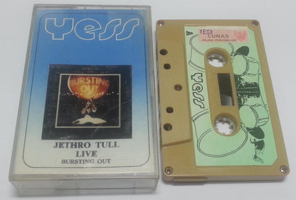 Mega Rare Jethro Tull Live Bursting Out Malaysia Cassette CS1109