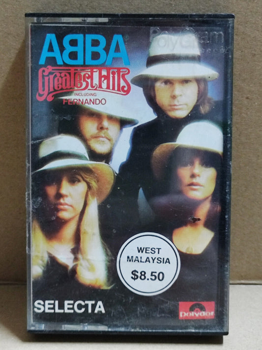 AMM68 ABBA GREATEST HITS FERNANDO MAMAMIA SINGAPORE ASIA CASSETTE (CS2276)