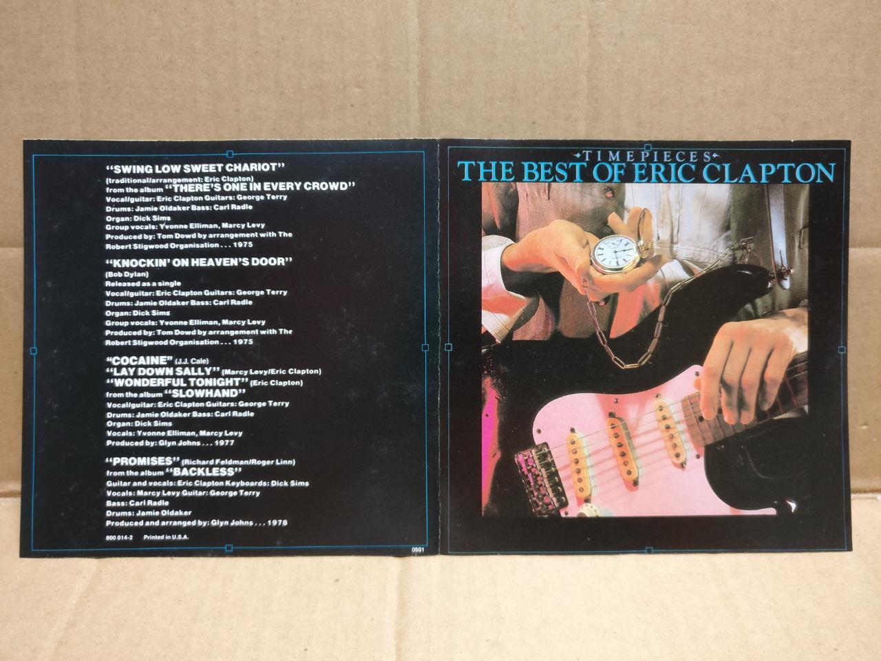 AMM Timepieces The Best Of Eric Clapton 1982 English CD FCS10047 (No Case)