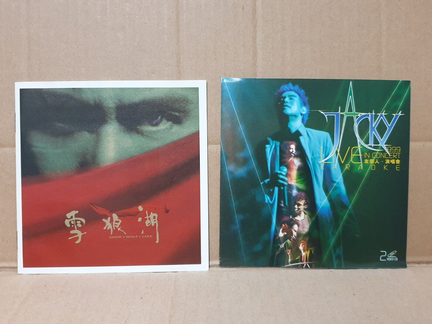 Jacky Cheung 张学友 張學友 Chinese 5x CD+ 2x (2xcd)+ (2xVCD) Set Lot Of 8 (FCS10340) I