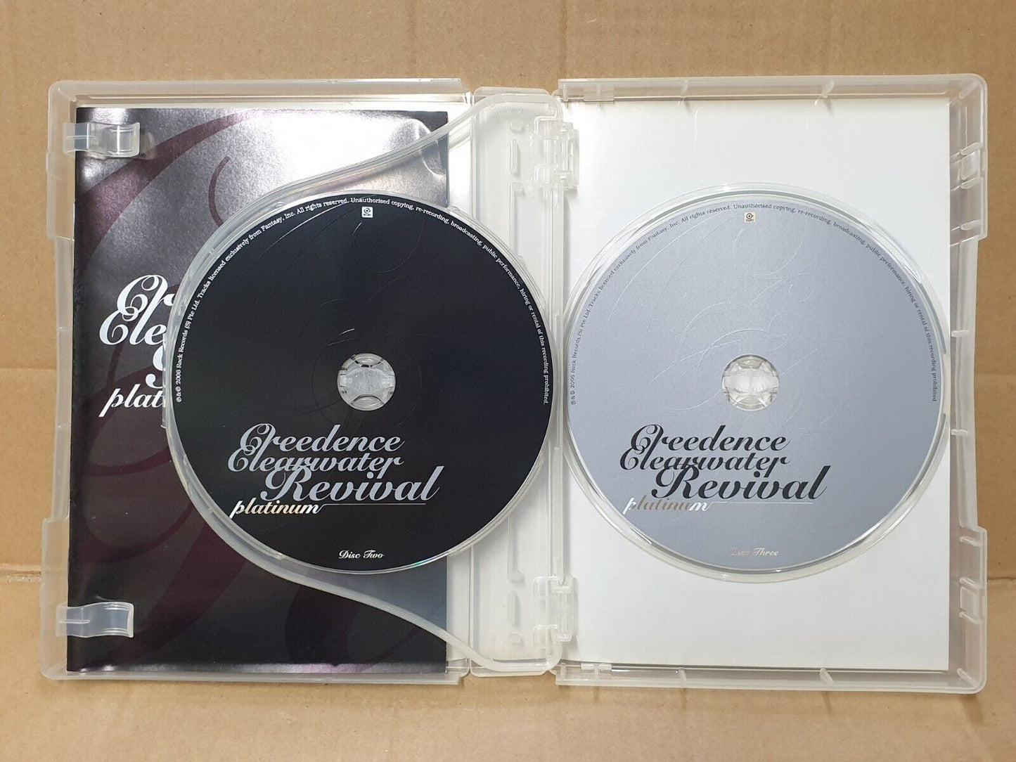 CCR Creedence Clearwater Revival Platinum 2006 English 3x CD (FCB2435)