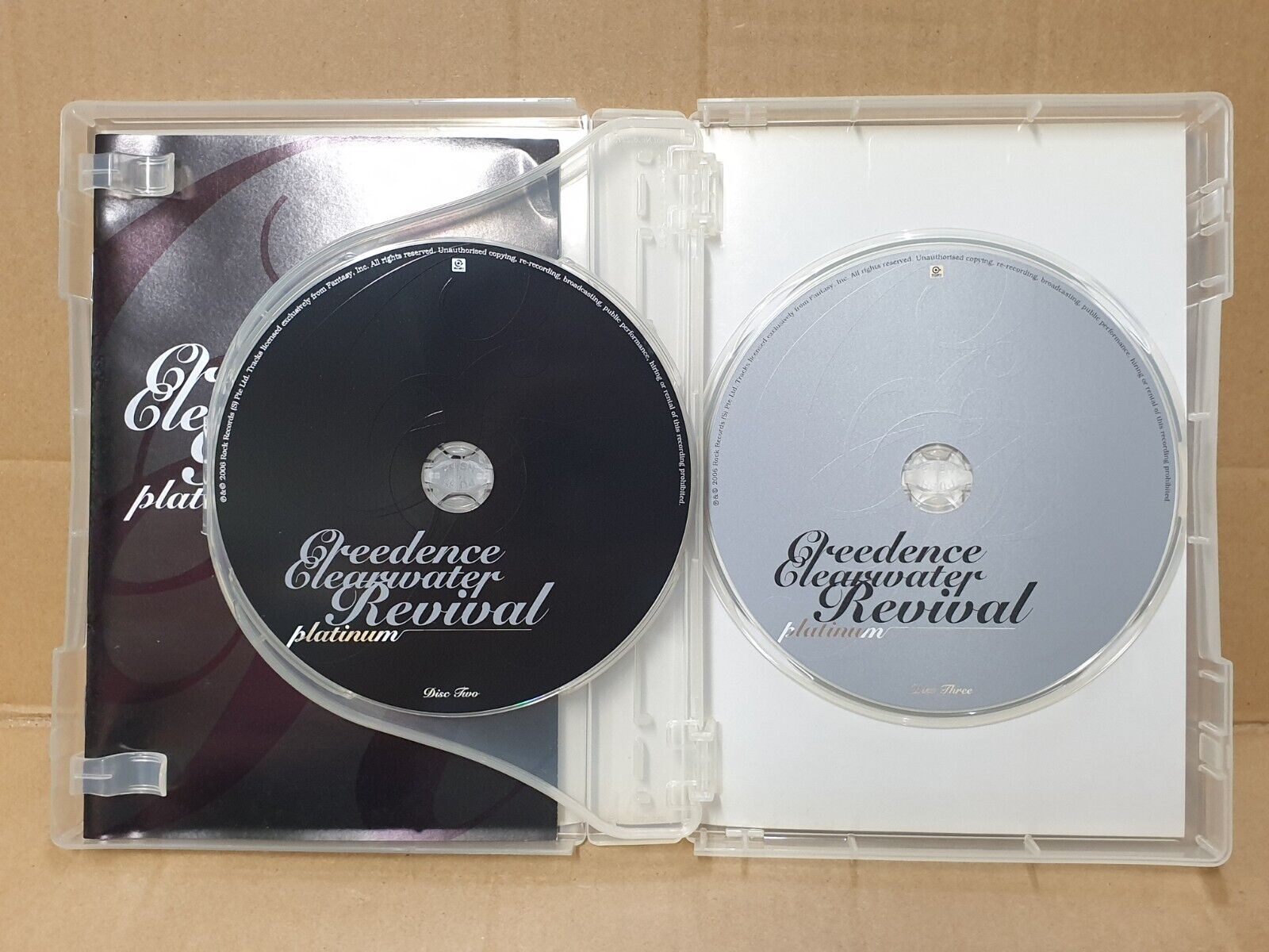 CCR Creedence Clearwater Revival Platinum 2006 English 3x CD (FCB2435)