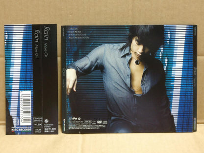 KPOP Korean Rain Move On OBI 2006 Rare Japan Edition PSP Advert CD + DVD FCS9537