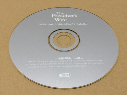 Whitney Houston The Preacher's Wife OST 1996 Mega Rare Malaysia CD FCS8686