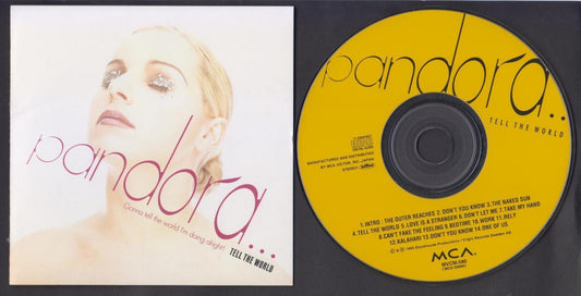 Pandora Tell The World 1995 Mega Rare Collection Made In Japan CD FCS6852