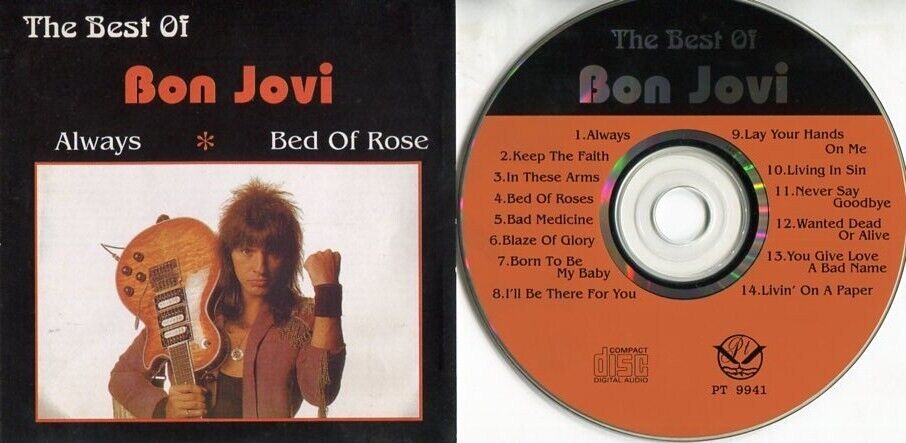 The Best Of Bon Jovi On Cover Rare Malaysia CD FCS278