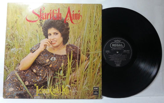 Rare Malaysia Malay Diva Sharifah Aini Irama Cinta Ku 1975 G/F 12" LP MLP446