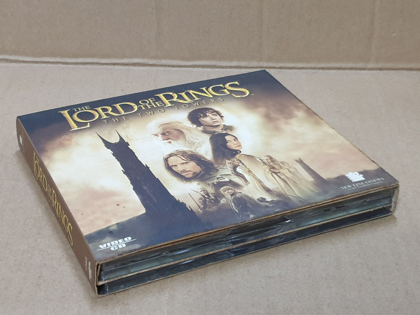 The Lord of The Rings The 2 Towers Singapore Video 3x VCD (FCB2545) E