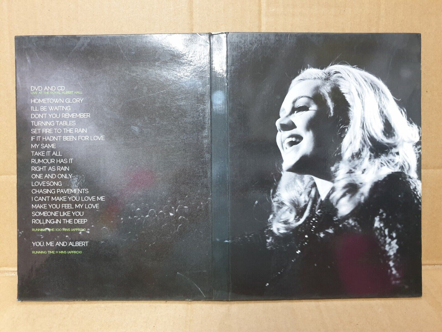 Adele Live At The Royal Albert Hall 2011 Hong Kong CD + DVD (FCB2447)